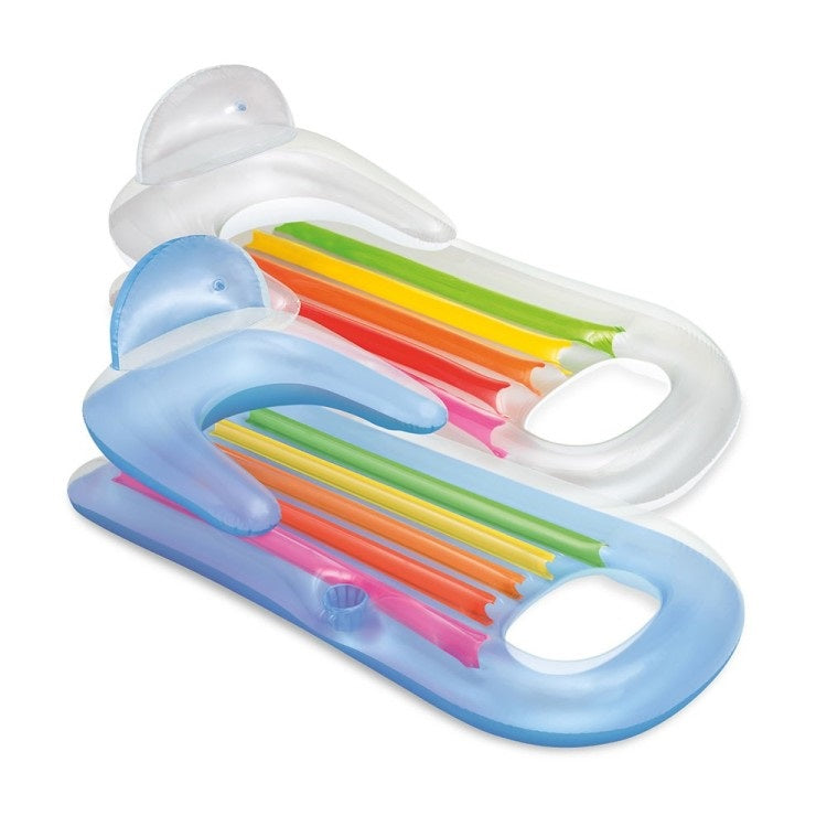 Интекс. Надувной матрас-кресло для плавания 160 х 85 см. арт.58802EU