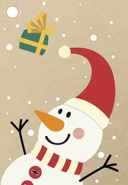 Б-16039 Бирка. Бирка Новогодняя. Без текста