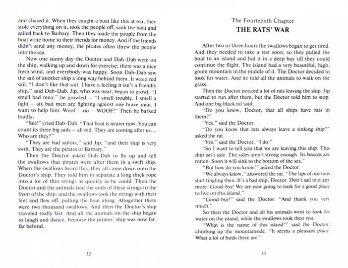 The Story of Dr Dolittle = История доктора 5кл