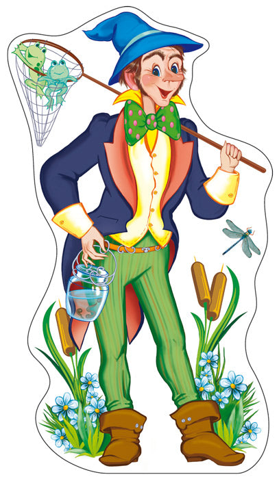 ФМ-13128 Плакат вырубной А4. Дуремар (с блестками в лаке)