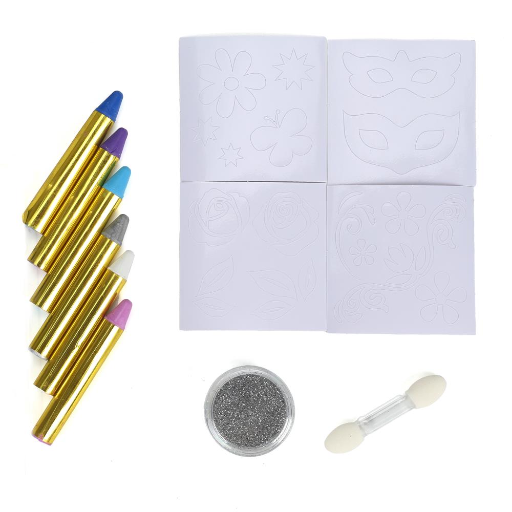 Аквагрим карандаши 6 цветов классика Маша и Медведь маша и медведь МУЛЬТИ АРТ в кор.48шт