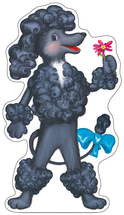 ФМ-13125 Плакат вырубной А4. Артемон (с блестками в лаке)