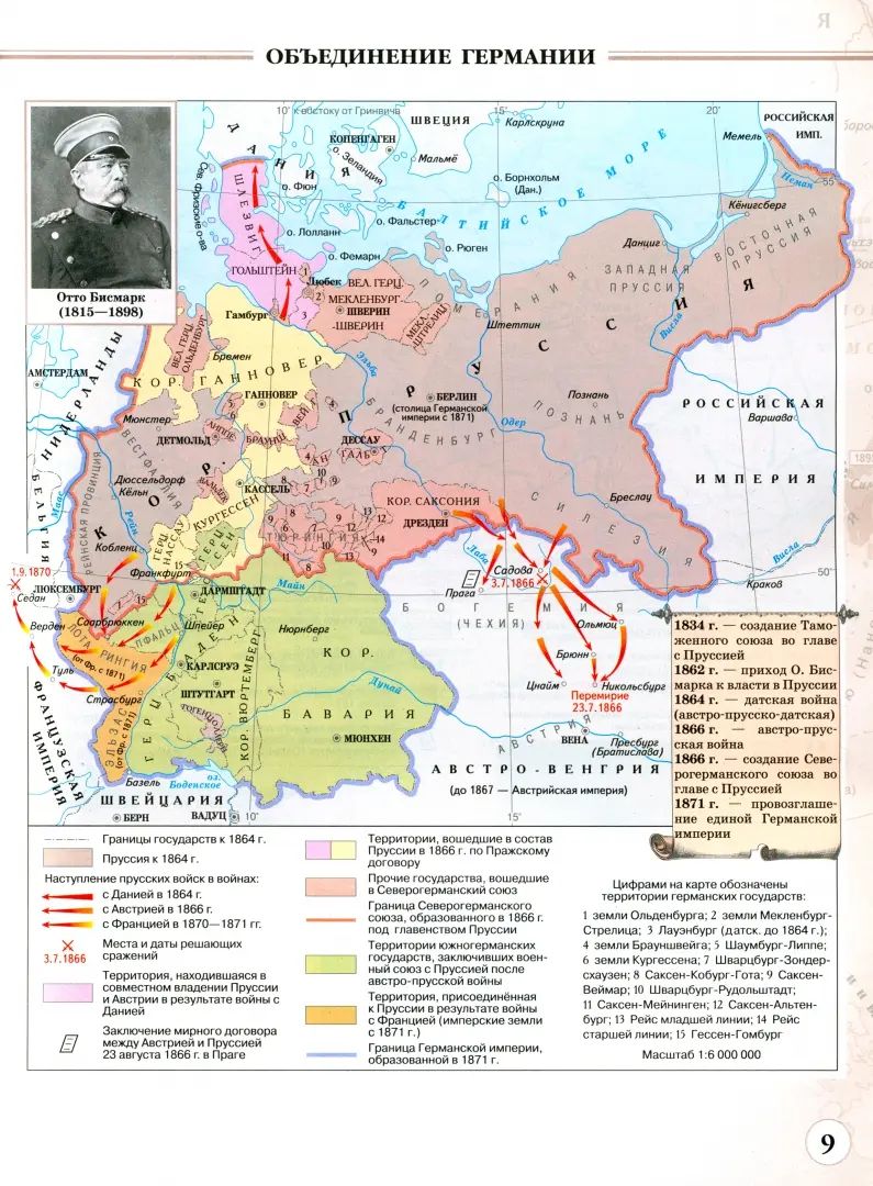 Атлас. История 9 кл. История нового времени. XIX - начало XX в. (Линейная структура курса). (ФГОС).