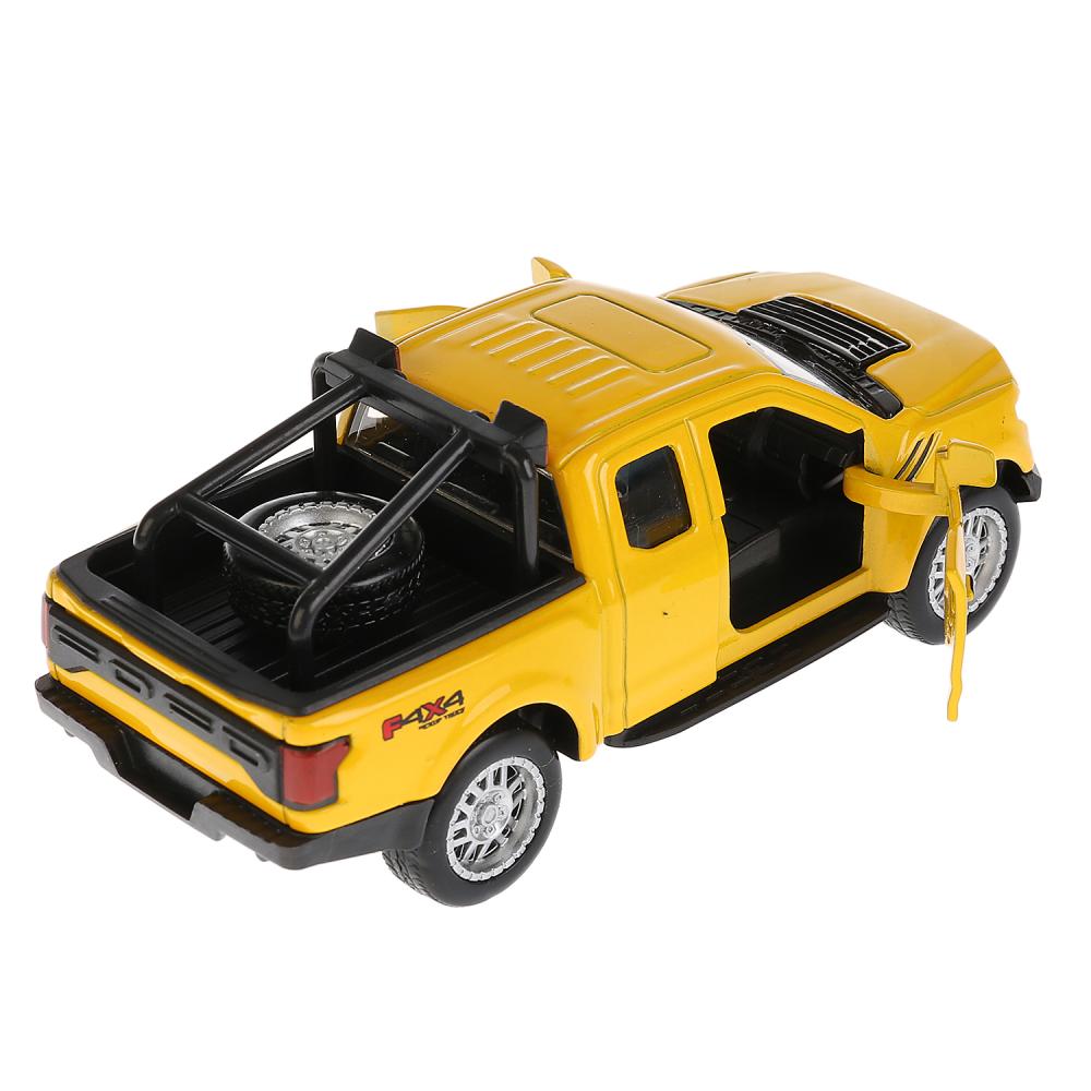 FY6108-SL 259353 ТМ Технопарк. Машина металл "ПИКАП", длина 12см, свет+звук, инерц., В АССОРТ. в к