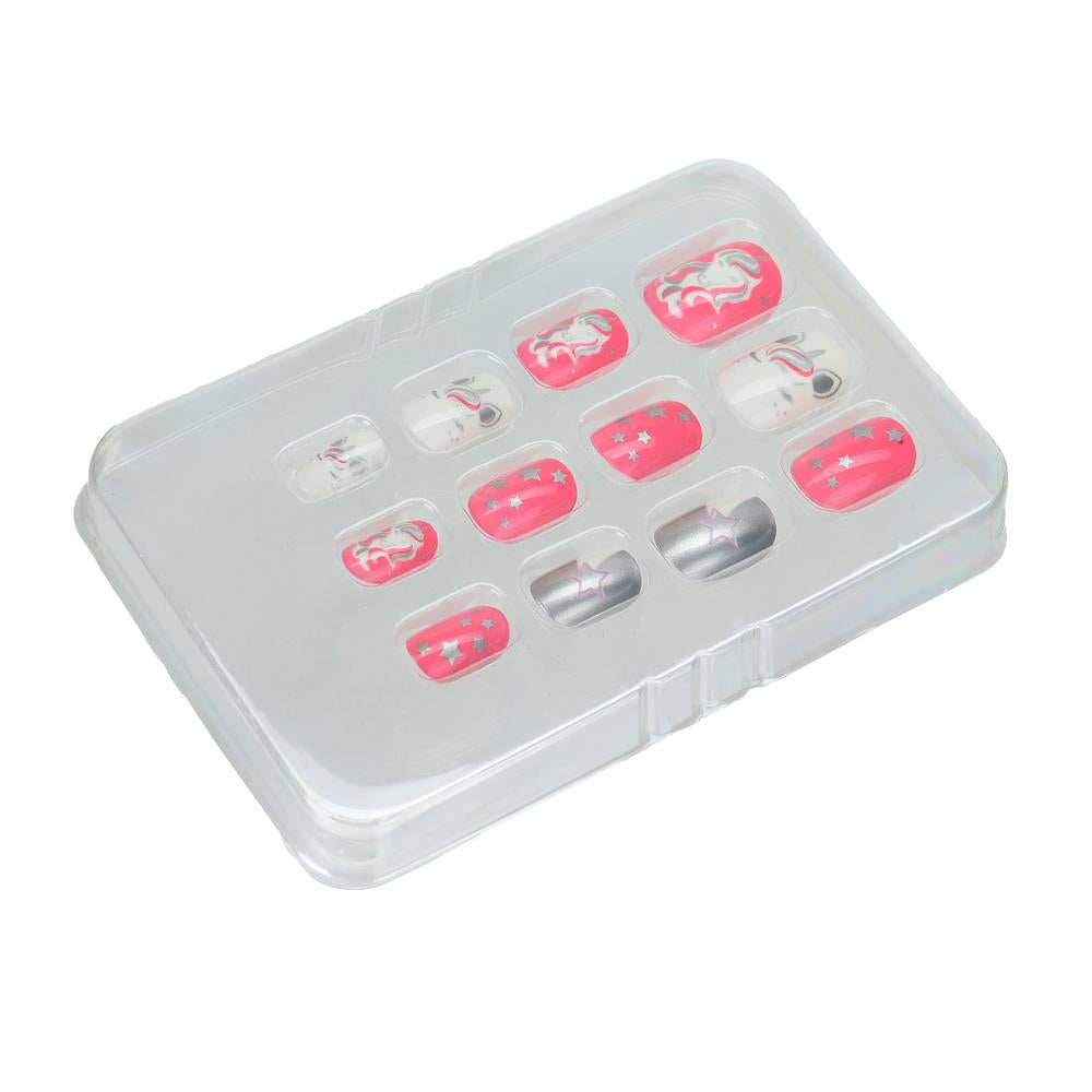 Накладные ногти-единорог в коробке МИЛАЯ ЛЕДИ в кор.60*12шт