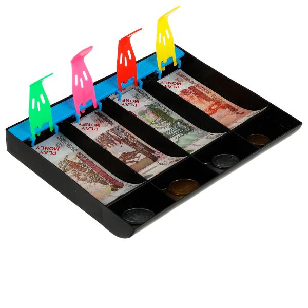 Деньги игровые для касс с лотком, блист.20,5*25,5*2см ИГРАЕМ ВМЕСТЕ в кор.2*144шт