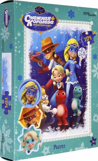 Пазл STEP puzzle 104 Снежная Королева Wizart Animation