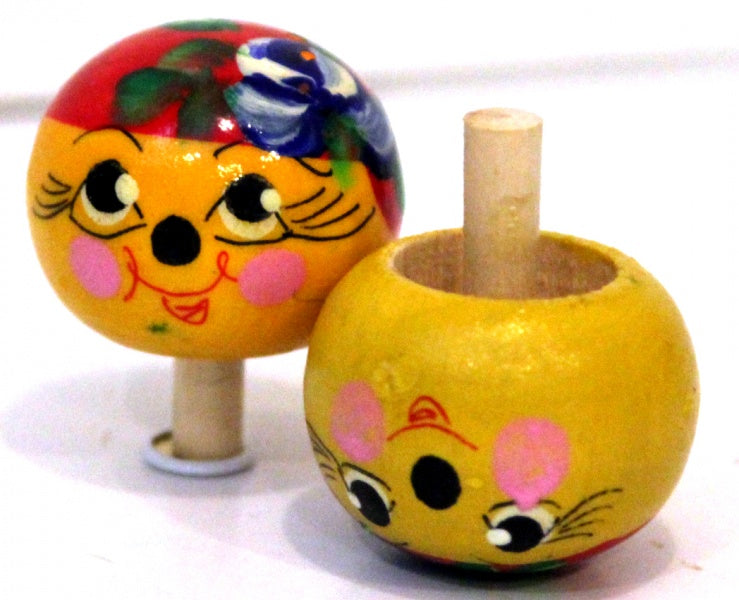 Волчок-перевертыш "Колобок" (встает на ножку) арт.7879 (РНИ)