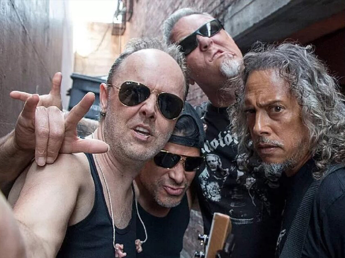 ПОСТЕР. Серия Звезды рока. Metallica. Формат А3.