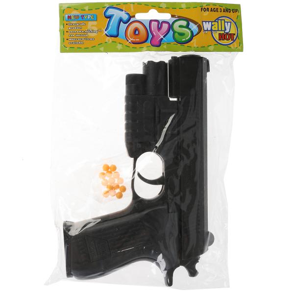 Пистолет (п) с лазером. прицелом, с пульками SP1-E в кор. в кор.120шт