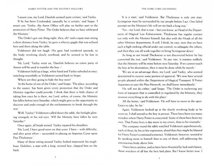 Книга."Harry Potter and Deathly Hallows" (Гарри Поттер и Дары Смерти) тверд. обложка РРЦ 1750 руб.