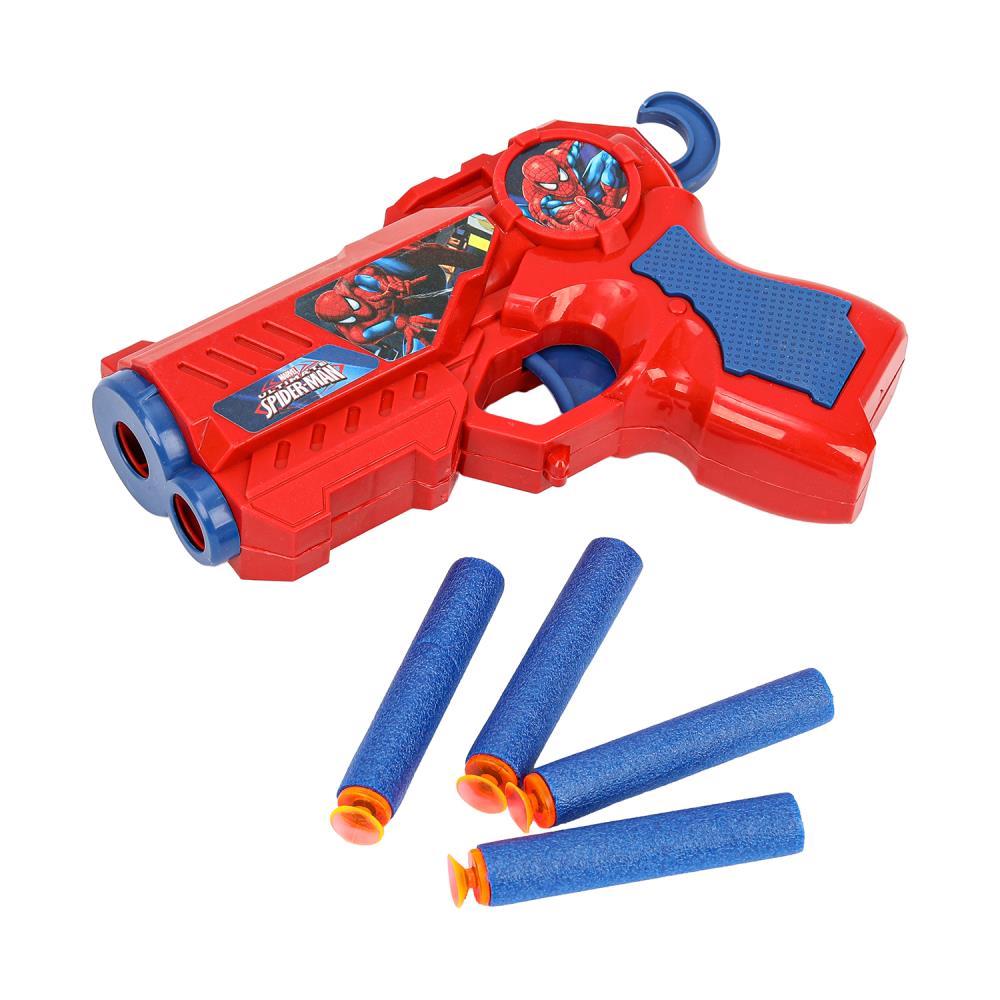 Blaster spider-man, grande roue, blister 19*25*3,5 cm - dans la couleur 2*84 pouces