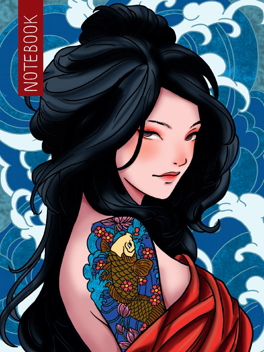 MyArt. БЛОКНОТ в линию Body Art. Рыбы