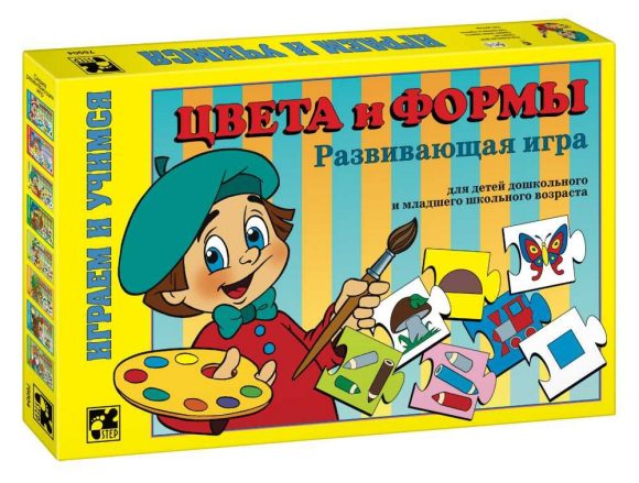 Степ. Развивающая игра арт.76004 "Цвета и формы" /12