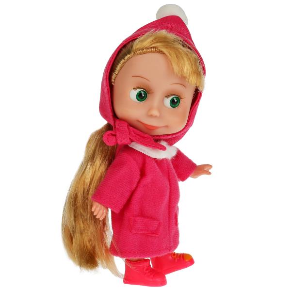 Кукла Маша И МЕДВЕДЬ маша 15 см, без звука, акс, кор КАРАПУЗ в кор.30шт