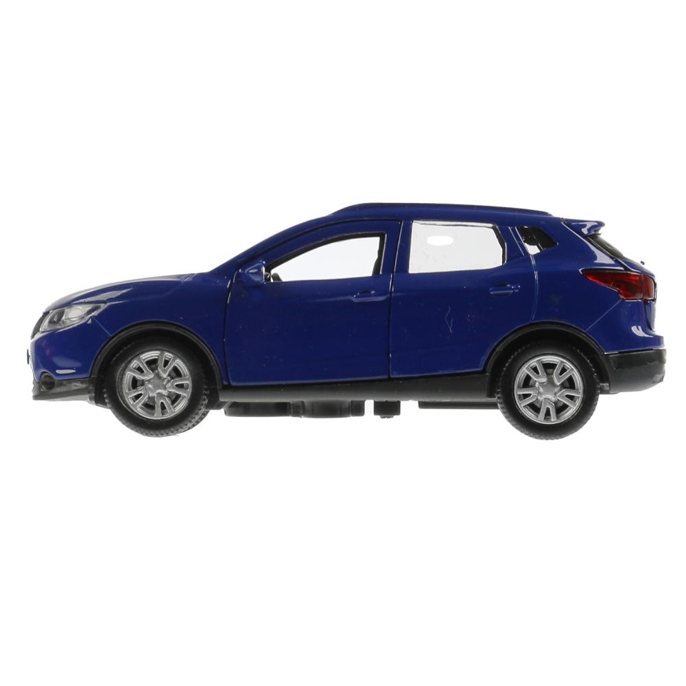 ТМ Технопарк. Машина металл "NISSAN QASHQAI" 12см, открыв. двери, инерц, СИНИЙ. в кор. в кор.2*36шт