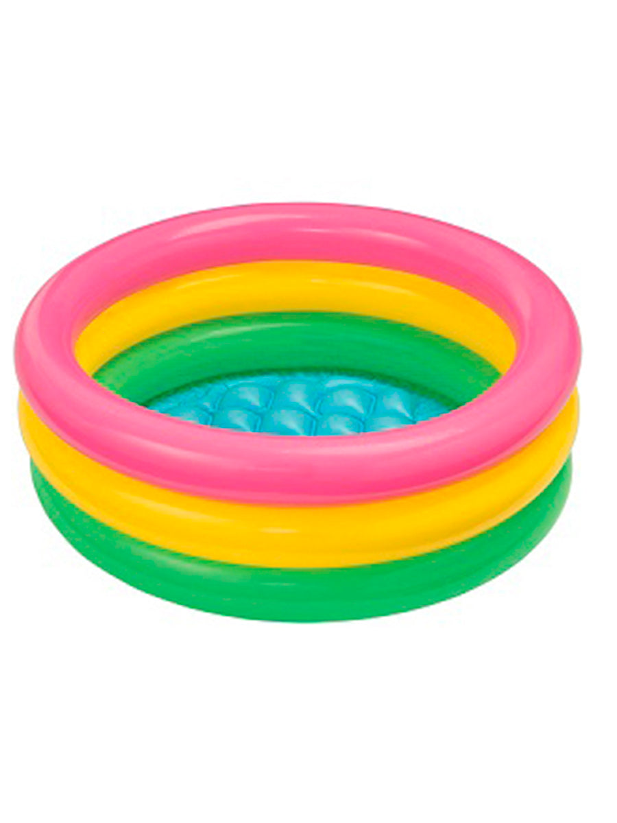 Бассейн надувной детский INTEX "Sunset Glow Baby Pool" 86х25см (1-3 года)