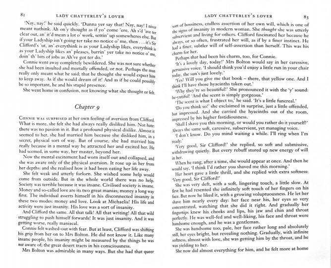 Lady Chatterley's Lover