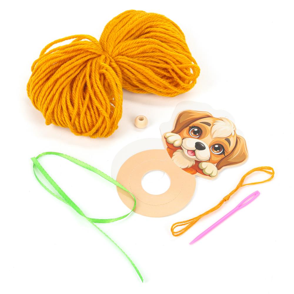 Bracelet avec pompon, bracelet MultiArt en cor.40шт