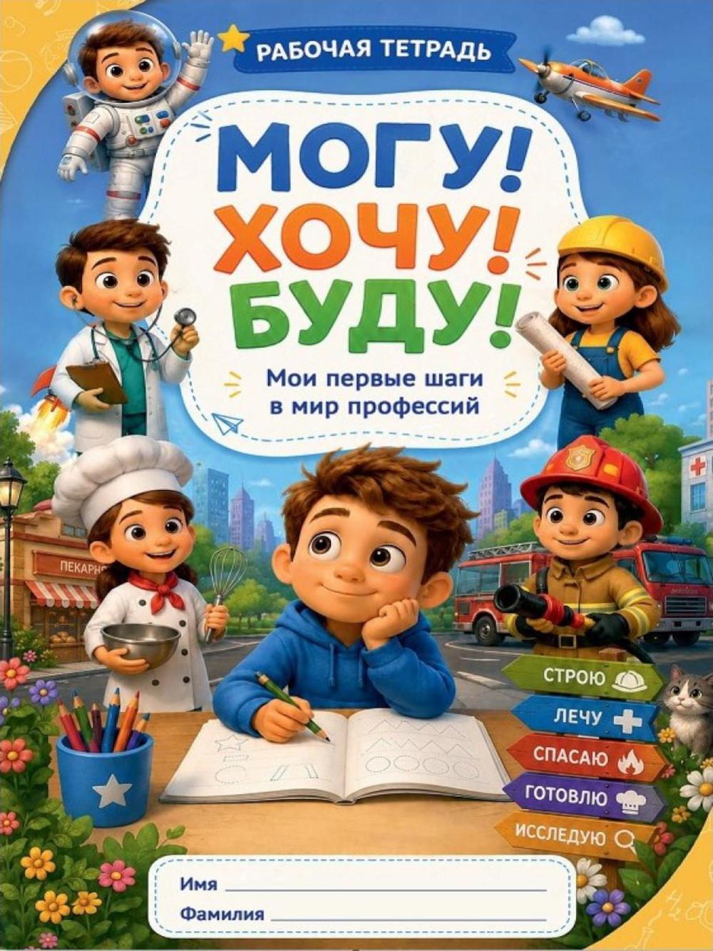 Могу! Хочу! Буду! Знакомство с миром профессий: Рабочая тетрадь