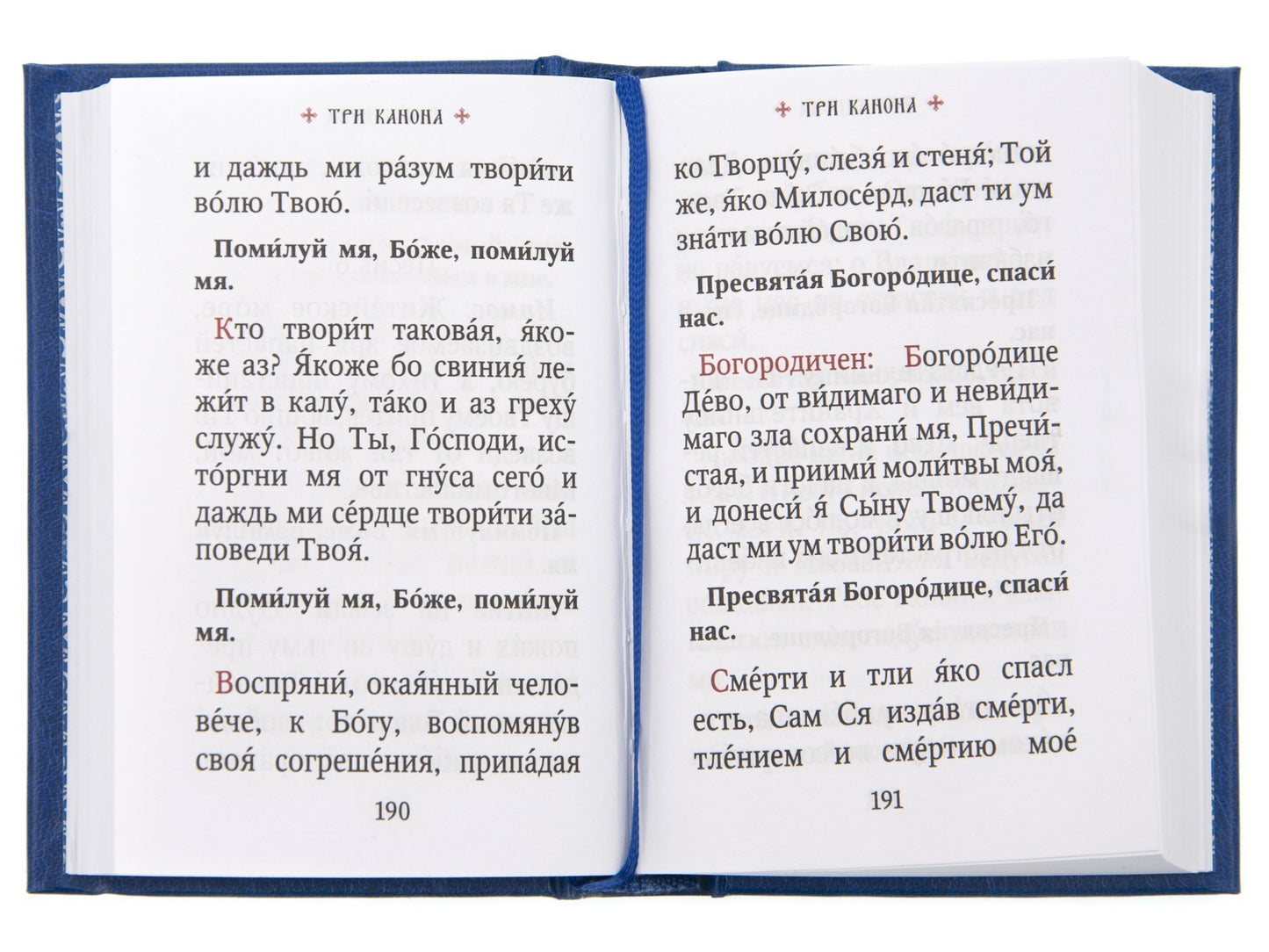 Молитвослов: гражданский шрифт. 2-е изд. (карманный, синий)