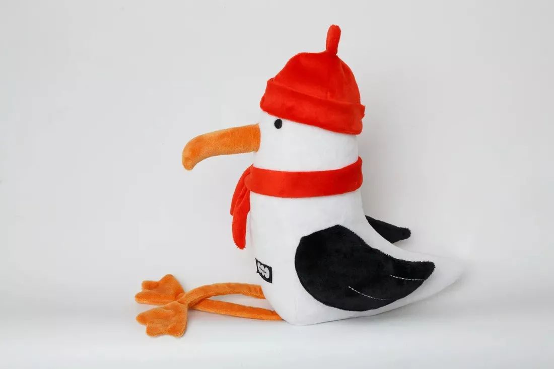 Мякиши "Чайка Зима" игрушка мягконабивная арт.820 /24