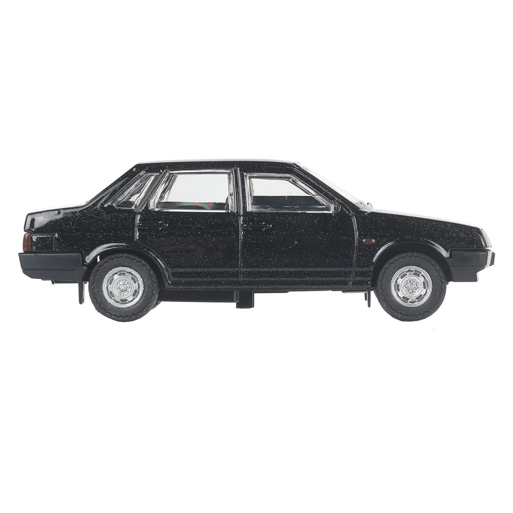 Машина металл LADA lada 21099 длина 10,5 см, инерц, черный, кор. Технопарк в кор.2*36шт