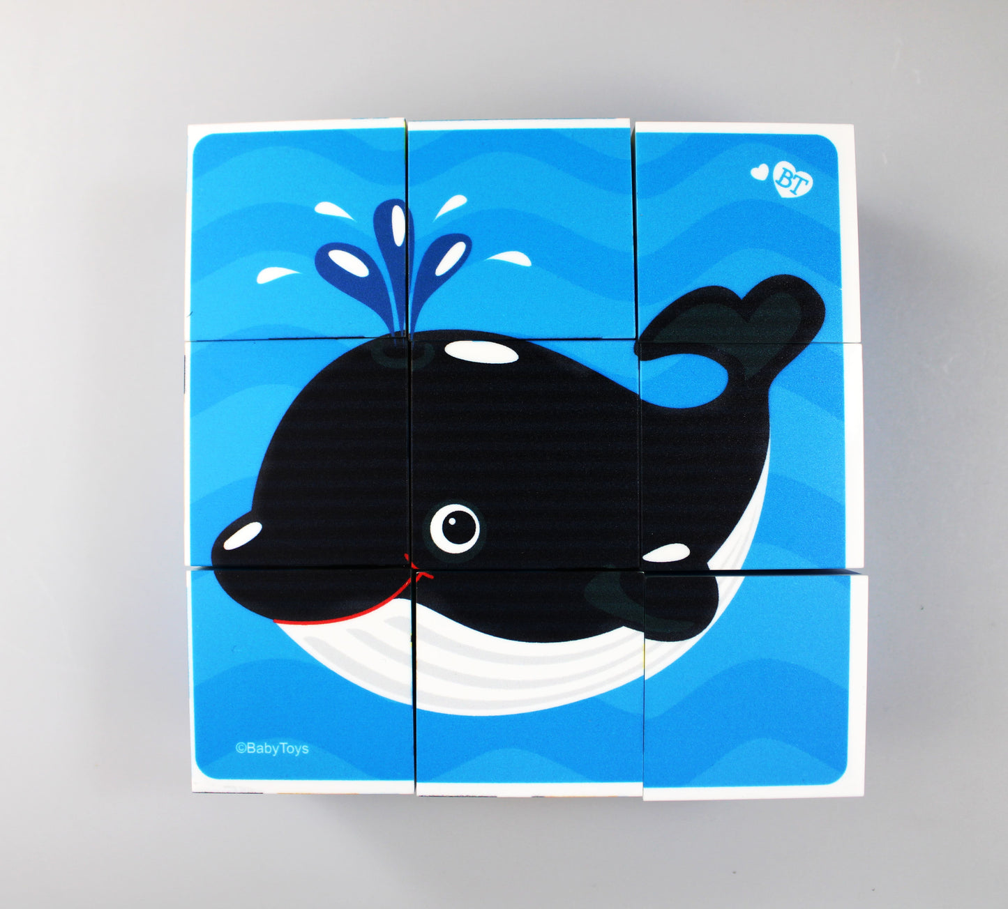 Кубики "На краю земли" (без обклейки) 9 шт Детские игрушки