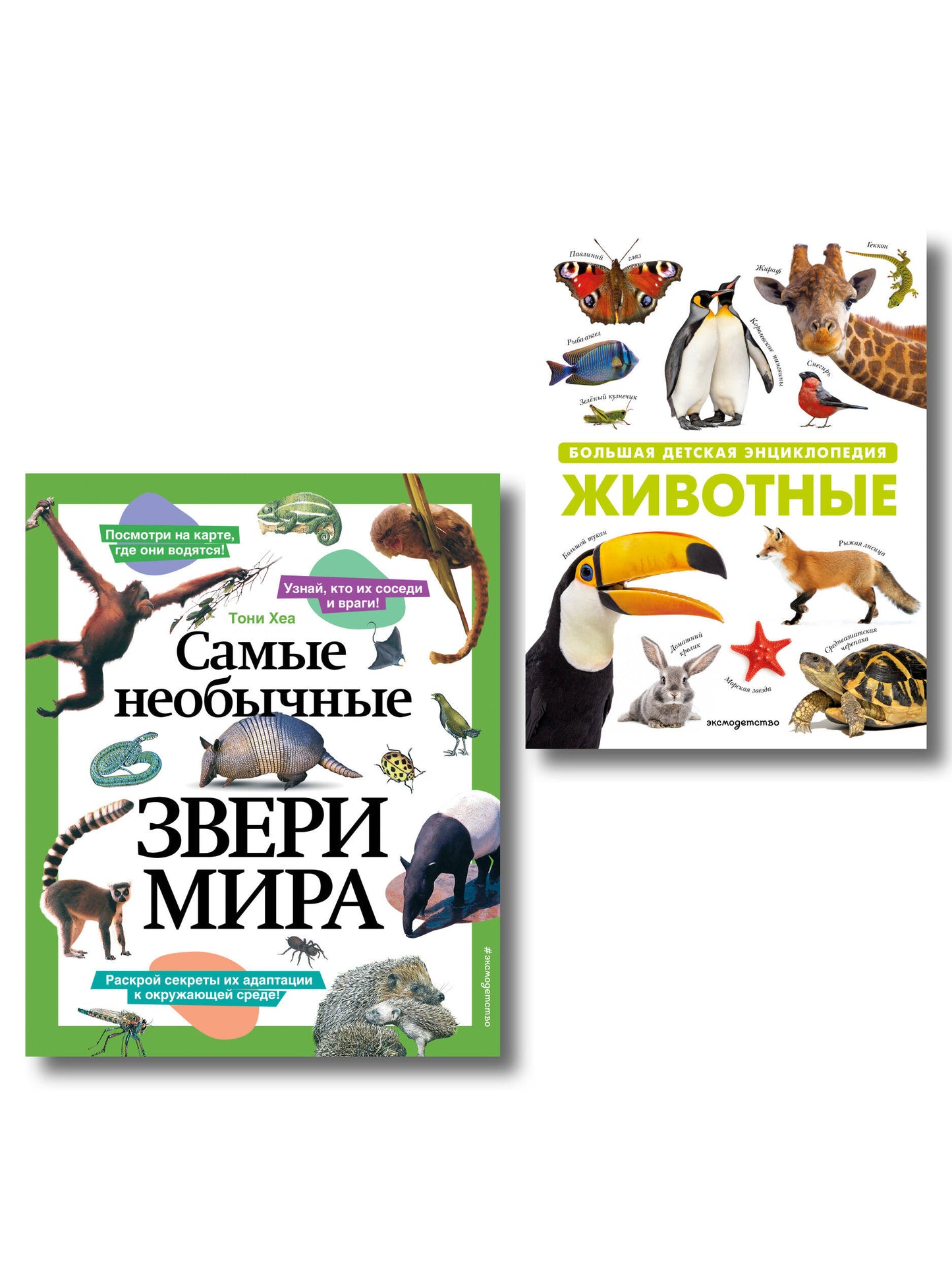 Комплект из 2 книг. Энциклопедии о животных мира (ИК)