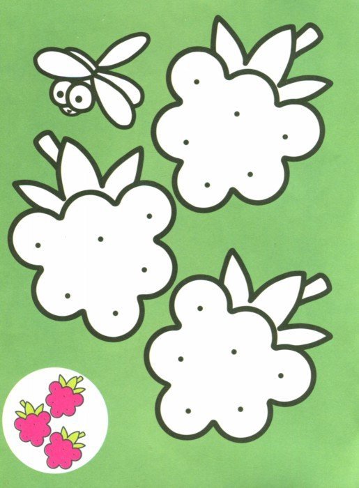 Мои фрукты-ягодки 1+:книжка с наклейками