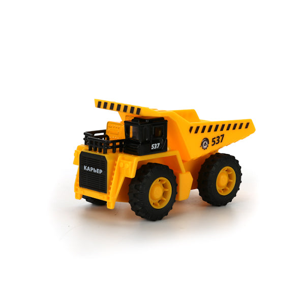 МАШИНА «ТЕХНОПАРК» ИНЕРЦ. САМОСВАЛ КАРЬЕРНЫЙ 12СМ, ОТКРЫВ. ДВЕРИ, ПОДВИЖНЫЙ КУЗОВ В КОР в кор.2*24шт