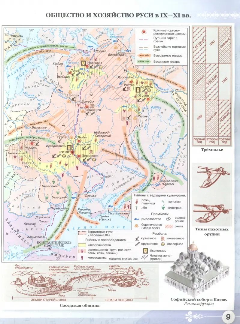 Atlas: История России с др. вр. до XVIв 6кл ФГОС