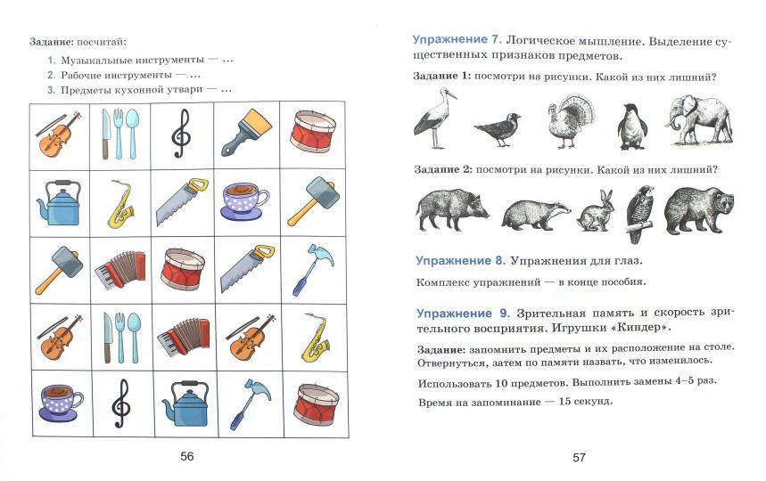 Тренажер интеллекта для детей 4-5 лет: 21 занятие в игровой форме