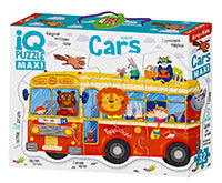 IQ Пазл Напольный Машинки (Cars) 3+