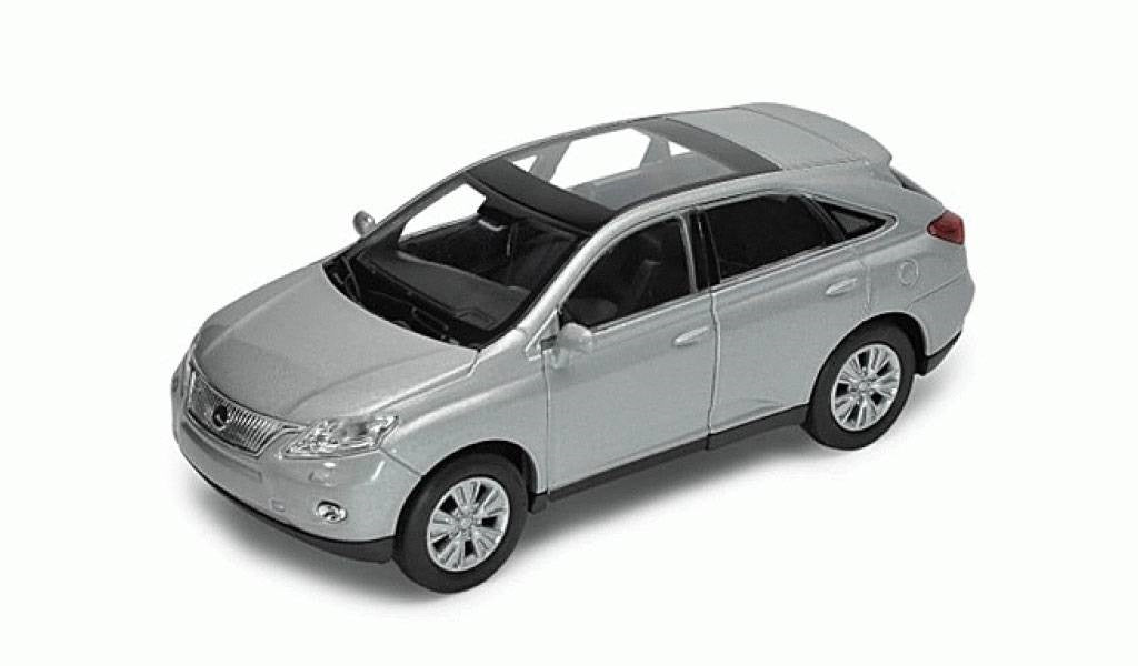 Welly. Машинка 1:38 "Lexus RX 450h", металл, пруж. мех., цвет в ассорт. арт.43641W