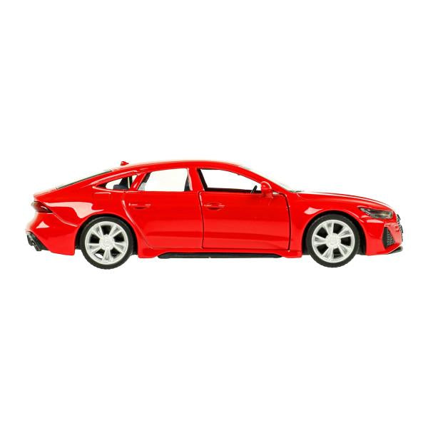 Машина металл AUDI rs7, 11,4 см, двери, инерция, кор. Технопарк в кор.2*48шт