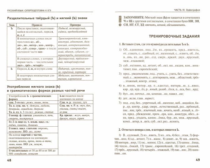 Русский язык: суперподготовка к ЕГЭ