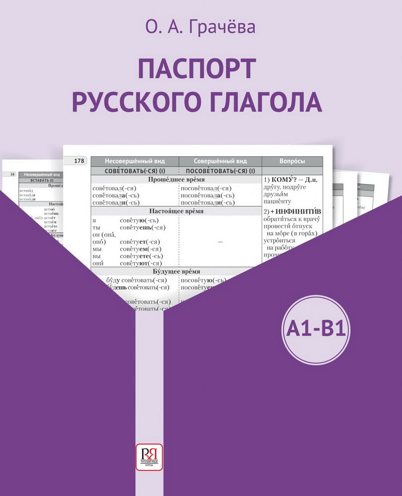 Паспорт русского глагола. Учебное пособие