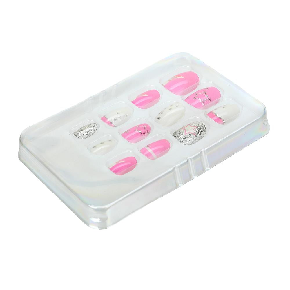 Накладные ногти-единорог в коробке МИЛАЯ ЛЕДИ в кор.60*12шт