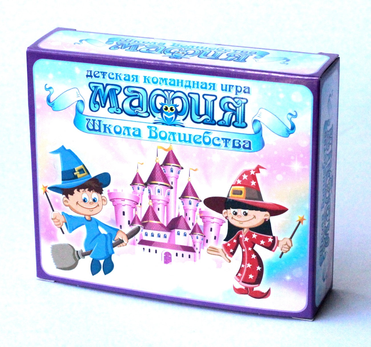 Игра настольная карточная "Школа Волшебства" (28 карточек) в кор.22шт