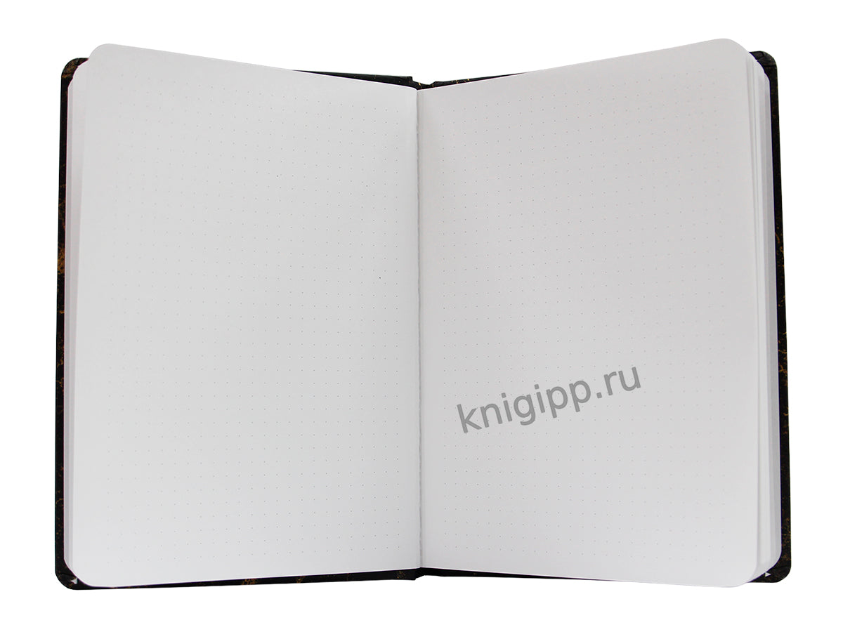 БЛОКНОТ ТОЧКАБУК Мрамор. ЧЁРНЫЙ