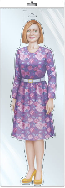 *Ф-15899 ПЛАКАТ ВЫРУБНОЙ А3 В ПАКЕТЕ. Мама (двухсторонний, в индивидуальной упаковке, с европодвесом и клеевым клапаном)