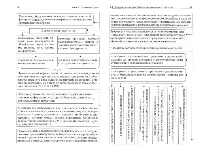 Право интеллектуальной собственности в схемах: учебное пособие. Бирюков А.А.