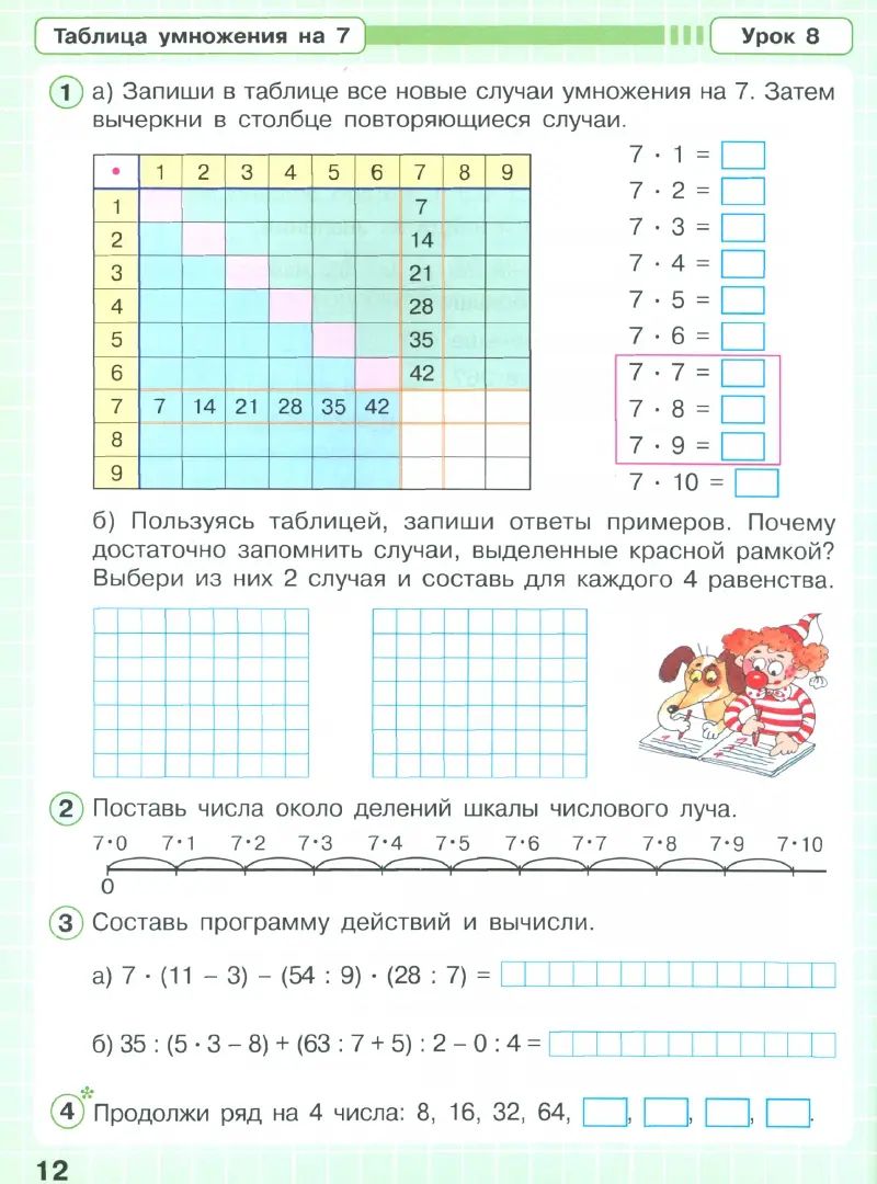 Петерсон. Математика 2кл. Рабочая тетрадь в 3ч.Ч.3 к уч.пос. ФГОС 2021