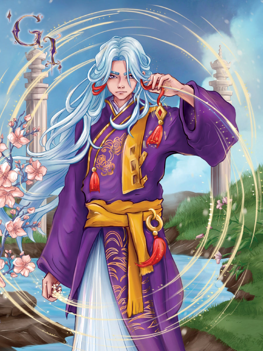 MyArt. СКЕТЧБУК "В СТИЛЕ GI" Маг воздуха Аланор