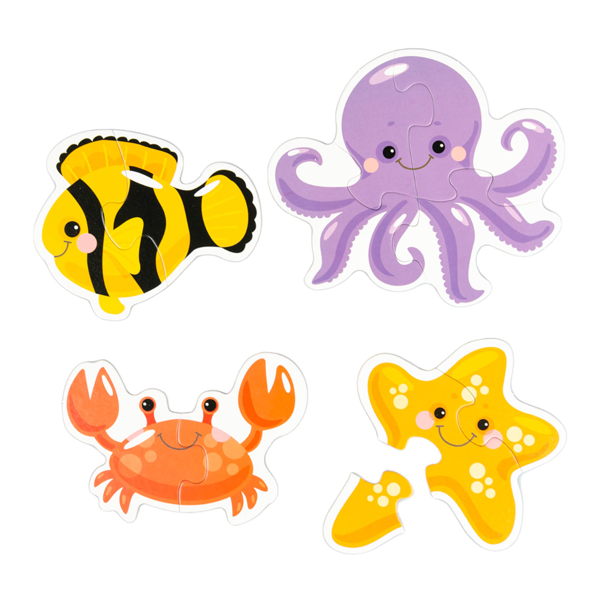 Jouets pour bébé "Обитатели моря" (5 cartes, 14 jours)