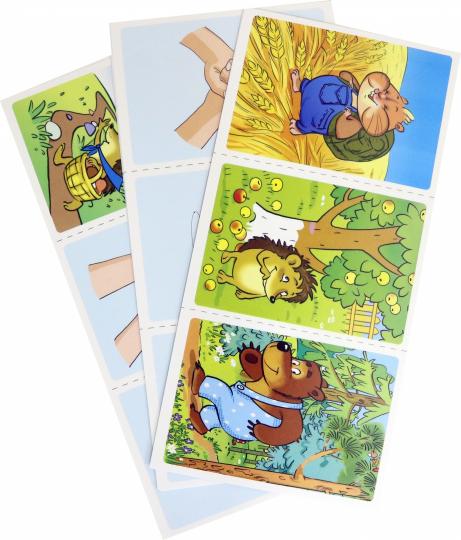 Набор карточек с рисунками. Речевой конструктор: Подвижная гимнастика. Для детей 4-7 лет