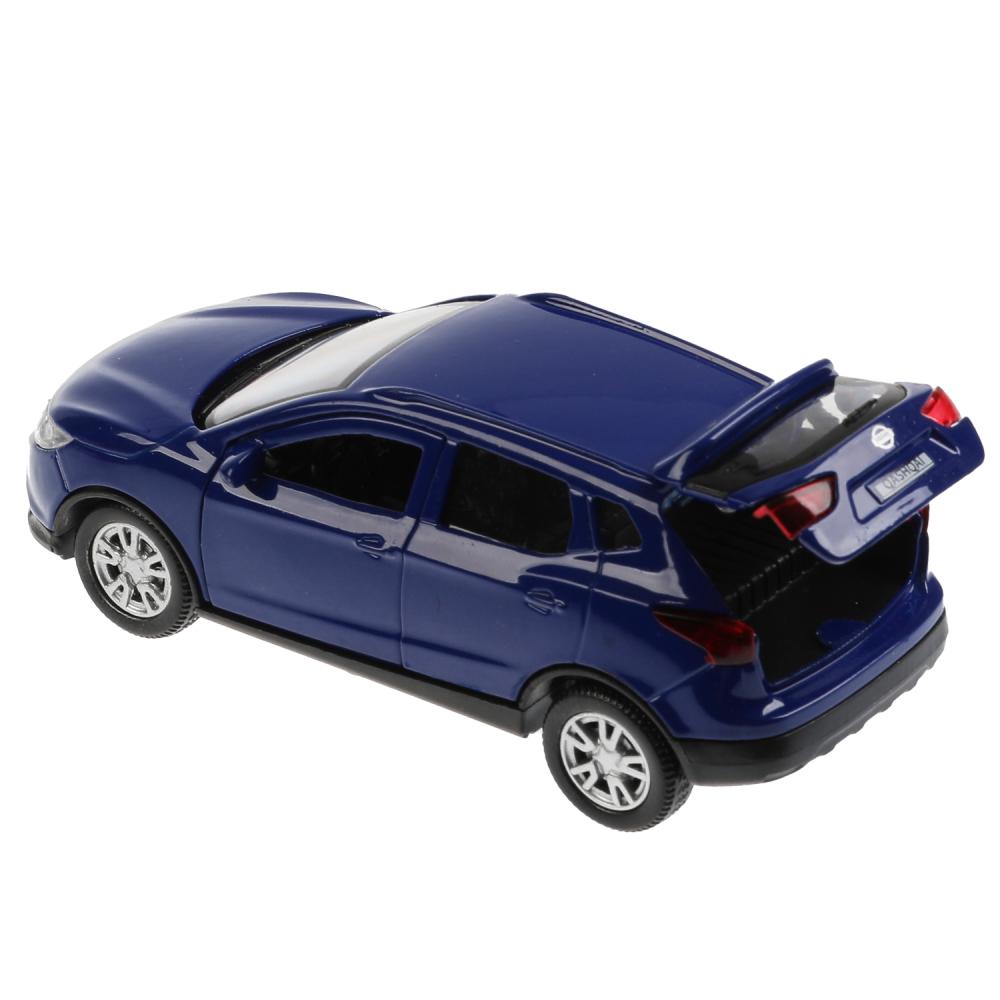 ТМ Технопарк. Машина металл "NISSAN QASHQAI" 12см, открыв. двери, инерц, СИНИЙ. в кор. в кор.2*36шт