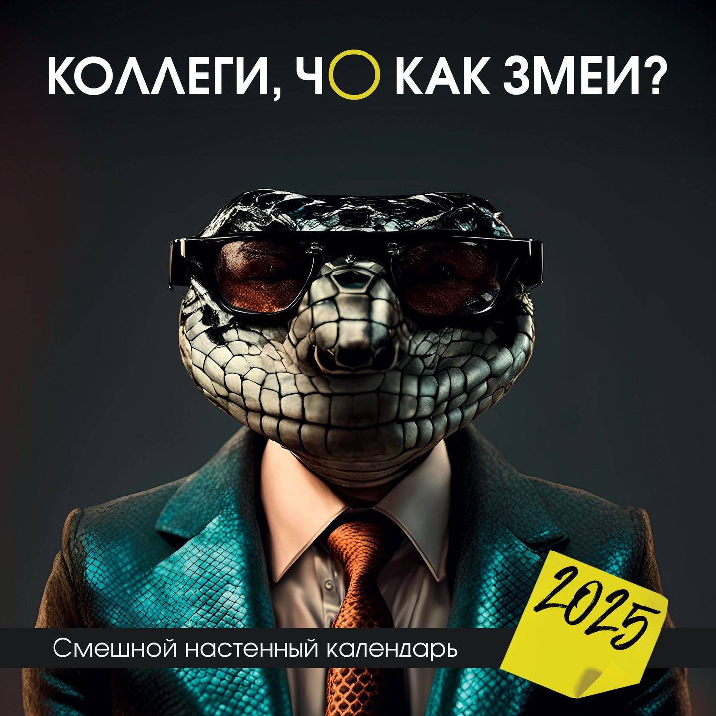 Collègues, qu'est-ce que tu veux? Calendrier mensuel pour l'année 2025 (300x300 mm)