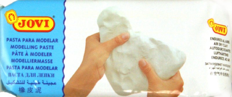 Паста д/моделирования отверд. белая 500гр. 85